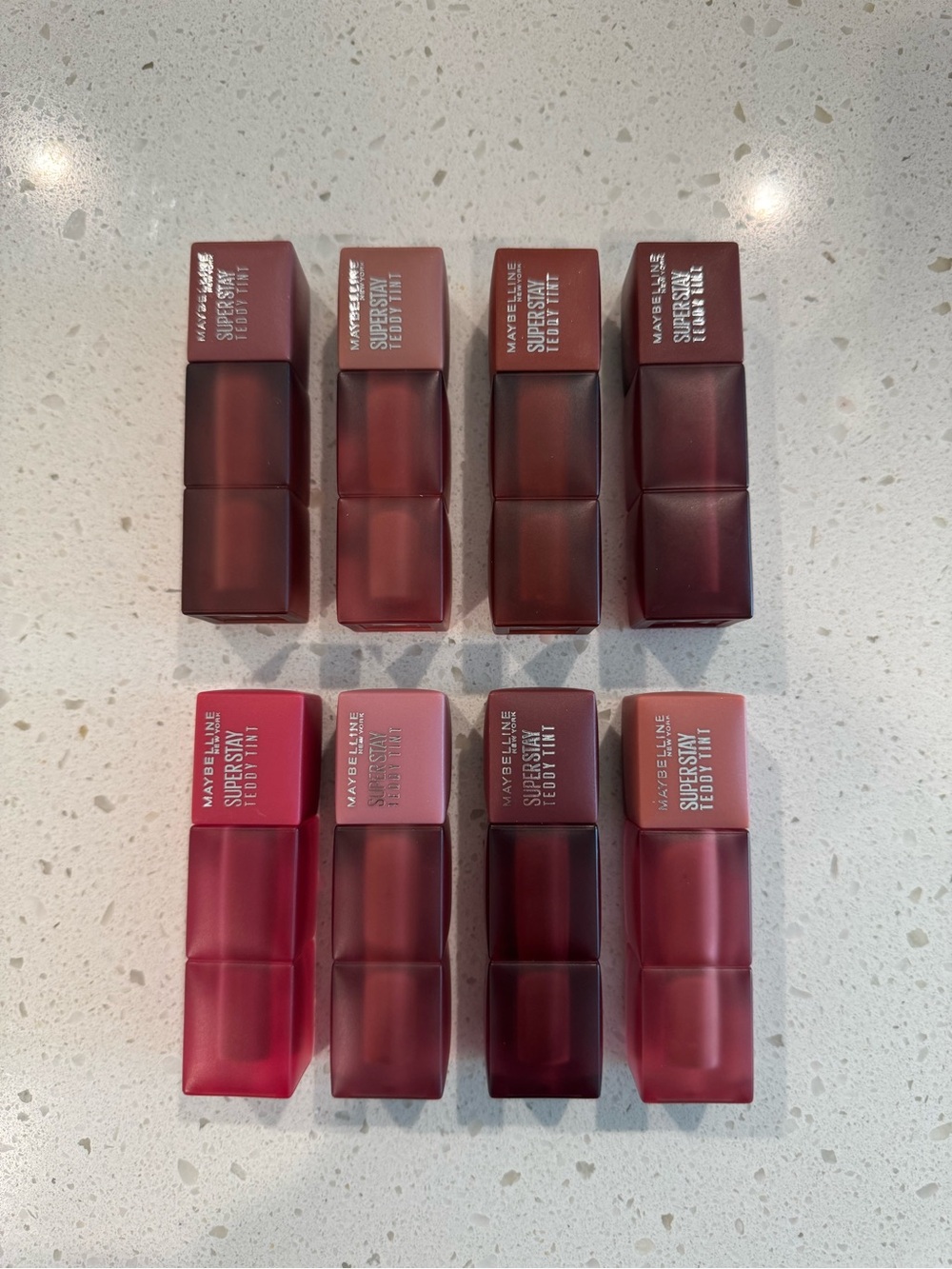 Maybelline Super Stay Teddy Tint Lip nude Set